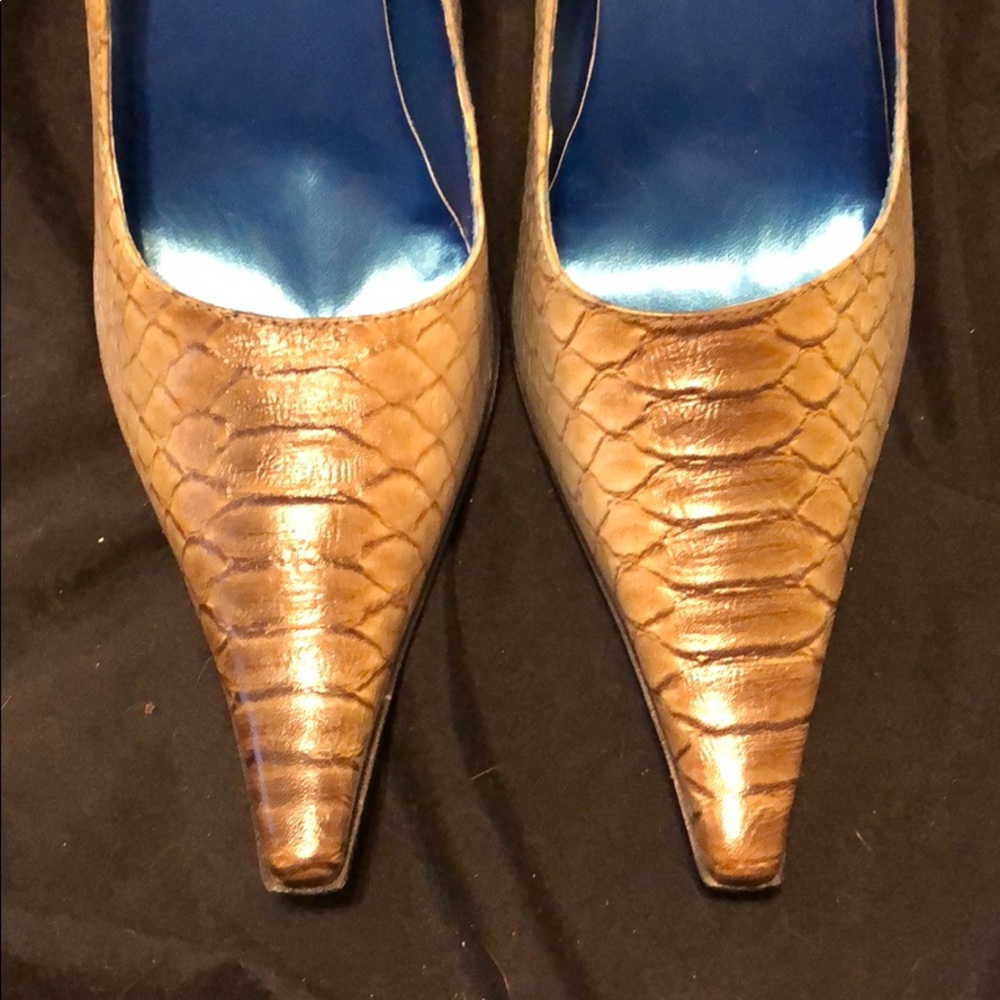 Snake print stiletto Heels - Picture 5 of 6